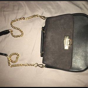 Black crossbody bag
